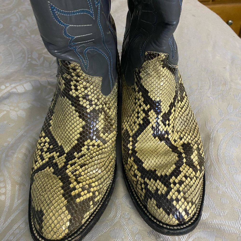 Authentic Snakeskin Boots